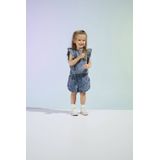 ONLY MINI - Top - Geborduurd Detail - Ruches - O-hals - Mouwloos - Relaxed Fit