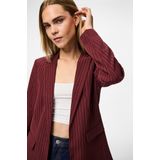 Pieces - Pcbozzy Ls Loose - Blazer - Tawny Port - Dames
