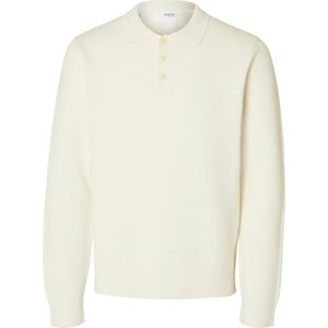 Gestructureerd Katoen - Polo - Lange Mouwen