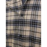 JACK & JONES - JJJames - Overhemd - Beige / Grijs / Zwart - Flanel - Lange Mouw