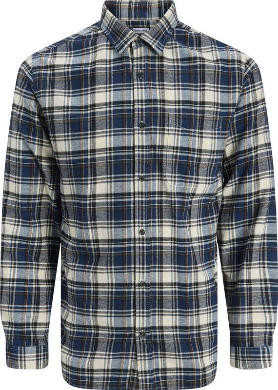 JACK&JONES - JJJAMES FLANNEL SHIRT LS - Overhemd - Regular Fit