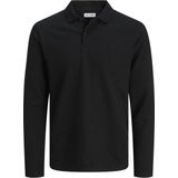 Polo - Lichtblauw - Jersey - Lange Mouwen - Regular Fit