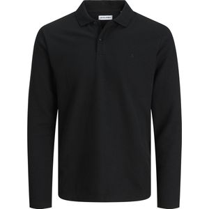 Polo - Lichtblauw - Jersey - Lange Mouwen - Regular Fit