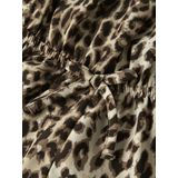 NAME IT KIDS - NKFVINAYA - Playsuit - Bruin/Zwart - Polyester/Elastaan