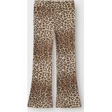 Name It Broek - BootCut - Tortelduif m. Luipaardprint