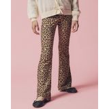Name It Broek - BootCut - Tortelduif m. Luipaardprint