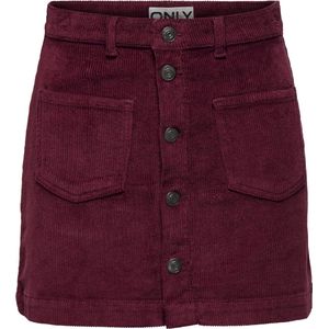 Only - Onlamazing Global Hw Cord Skirt - Tawny Port - Rok