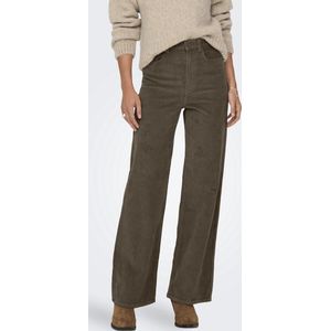 Only - ONLHOPE - Ribbroek - Morell - High Waist - Wide Leg Fit