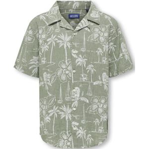 ONLY & SONS JUNIOR - Overhemd - Blauw - Katoen