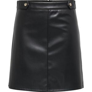 Onlisabel - Korte Rok - Polyurethaan - High Waist