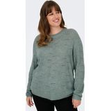 Carlolli - Gebreide Pullover - O-hals - Lange Mouwen - Knit Fit