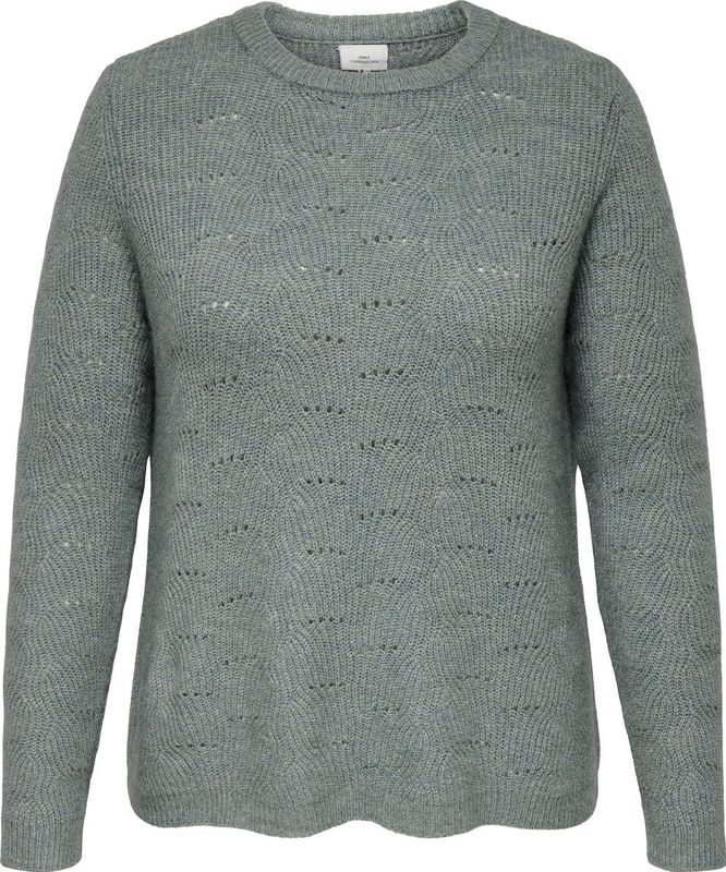 Carlolli - Gebreide Pullover - O-hals - Lange Mouwen - Knit Fit