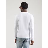 Jack & Jones - JJEORGANIC BASIC TEE LS O-NECK NOOS - T-shirt - Wit - Lange Mouwen
