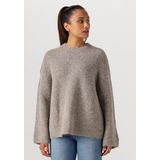 Selected Femme - GABRIELLA - Oversized Gebreide Pullover - Alpacamix