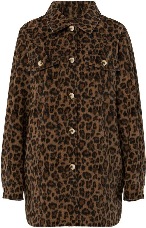 pieces - PCSAGA SHACKET NOOS - Overhemdjasje - Zwart - Regular Fit