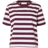 Gestreept T-shirt - Boxy Fit - Katoen