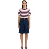 Gestreept T-shirt - Boxy Fit - Katoen