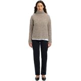 Selected - Gabriella - Gebreide Trui - Hoge Hals - Lange Mouwen - Relaxte Pasvorm