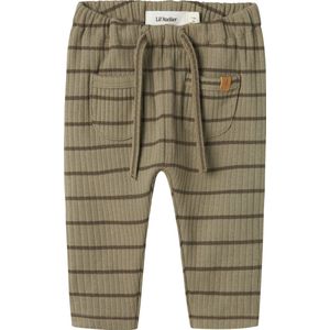 Pantalon - Blauw - Jersey - Regular-Fit - Verstelbare Taille