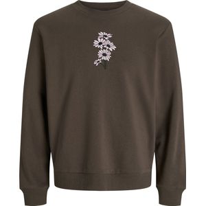 Jack&jones - Jorbouquet Emb Sweat C.n Ft Styd Pls - Jongens - Sweaters