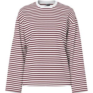 Pieces - Pcsadie Ls Top JRS Noos - T-shirt - Cloud Dancer