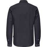 Only & Sons - Overhemd - Blauw - Slim Fit - Lange Mouwen