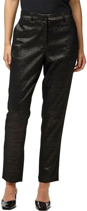 ONLRAVENNA - Plisse Broek - Zwart - Polyester - Elastische Tailleband