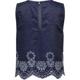 JDY - JDYMARGOT - Top - Dames - Mouwloos - Geborduurd Detail