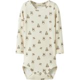 Body - Grandad Hals - Lange Mouwen - Jersey - Meisjes