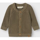 Name It - Emlen Lil Atelier - Cardigan - Gebreid Vest - 100% Biologisch Katoen