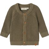 Name It - Emlen Lil Atelier - Cardigan - Gebreid Vest - 100% Biologisch Katoen
