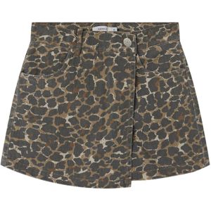 NAME IT Nkfleo Twill Skort - Meisjes - Affogat