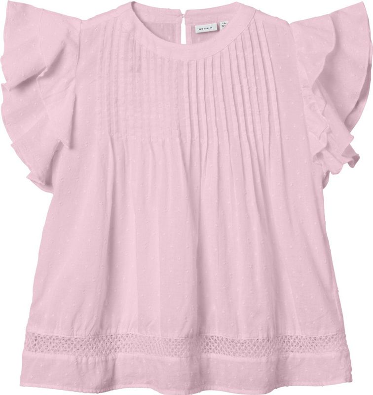 About You Blouse - Katoen - Effen - Kwartmouw - Normale Pasvorm