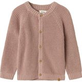 Gebreide Cardigan - Lange Mouwen - Kleur - Materiaal