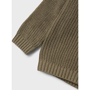 Gebreide Cardigan - Lange Mouwen - Knoopsluiting - Grandad Hals