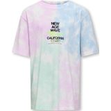 Only & Sons - Osjkalle Life Loose SS Tie Dye T-shirt - Wit