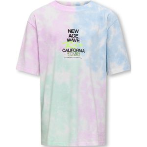 Only & Sons - OSJKALLE Life Loose SS Tie Dye T-Shirt - Wit