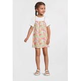 NAME IT - NKFVINAYA - Zomerjurk - Groen - Oranje - Roze