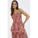 Jurken - Zomerjurk - Enkel-lange Snit - Lichte Stof - Spaghettibandjes