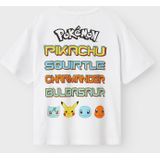 NAME IT - NKMMAT POKEMON NREG SS TOP BOX SKY - T-shirt - Blauw - Jersey