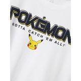 NAME IT - NKMMAT POKEMON NREG SS TOP BOX SKY - T-shirt - Blauw - Jersey