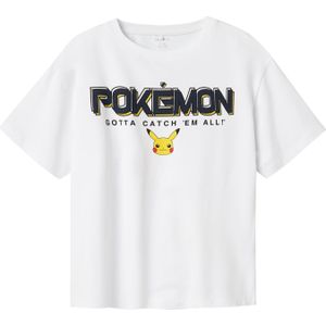 NAME IT - NKMMAT POKEMON NREG SS TOP BOX SKY - T-shirt - Blauw - Jersey