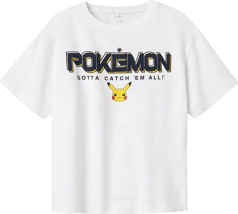 NAME IT - NKMMAT POKEMON NREG SS TOP BOX SKY - T-shirt - Blauw - Jersey