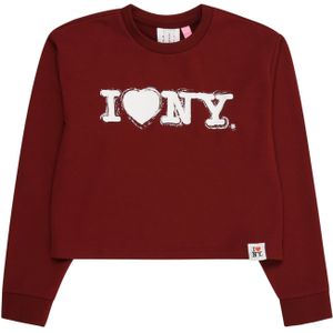 Vero Moda - Sweatshirt - Cropped - Regular Fit - Lange Mouwen