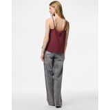 PIECES - PCTIFFANY - Blouseshirt - Wijnrood - Mouwloos