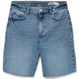 Denim Shorts - Blauw - Katoen - High Rise