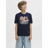 JACK & JONES Junior - T-shirt - Groen - Jersey - Korte Mouwen