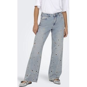 Only Onlcobain Wide Leg Jeans - Comfortabele Pasvorm - Diverse Kleurmogelijkheden
