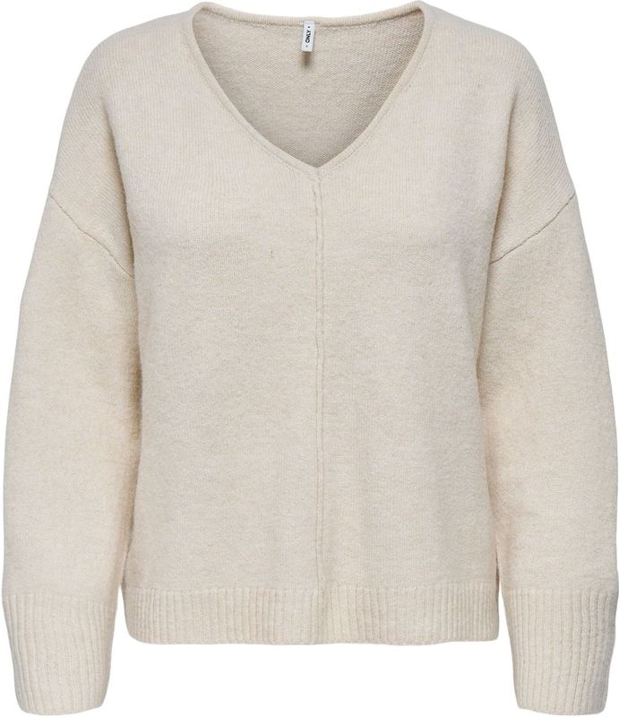 Onlwhitney - Gebreide Pullover - V-Hals - Lange Mouwen - Regular Fit
