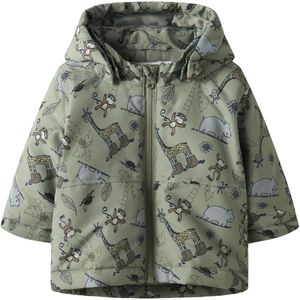 NAME IT - NBMMAX PA JACKET AOP - Buitenjas - Baby - Lange Mouwen - Afneembare Capuchon